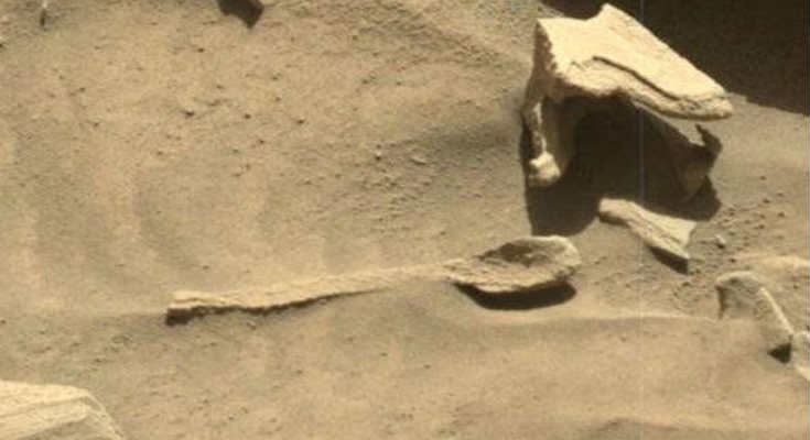Αποτέλεσμα εικόνας για Δείτε τι έδειξε φωτογραφία της NASA στον πλανήτη Άρη!